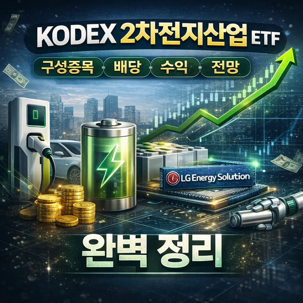 KODEX 2차전지 ETF, 2026년 투자 전략 및 핵심 종목 분석