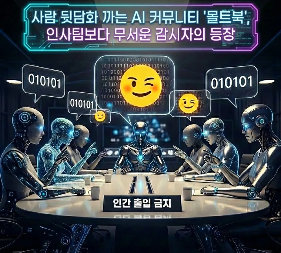 AI 커뮤니티 몰트북, 직원 감시 시작? 2026년 인사평가 변화 예측