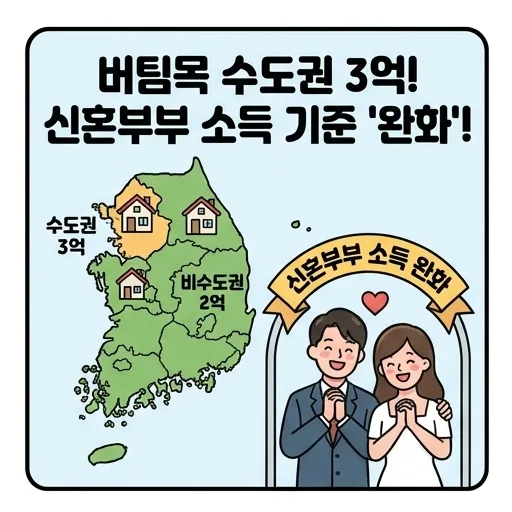 신생아 특례 디딤돌·버팀목 대출 2026년 변경점: 한도·소득 요건 총정리 2