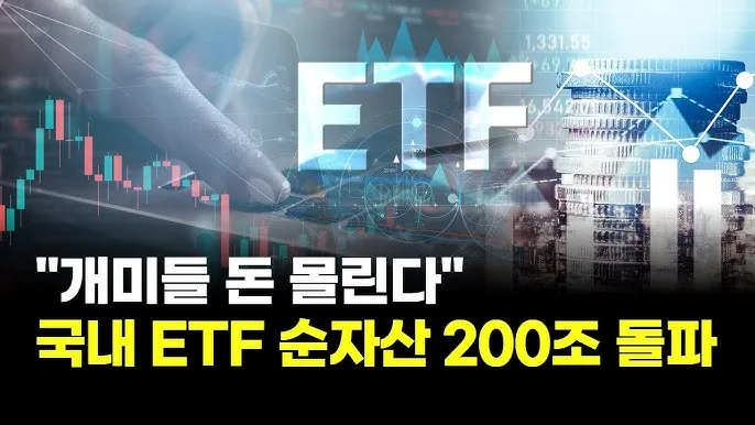 국내 주식형 ETF 200조 돌파, 투자 방식 변화 2026년 전망