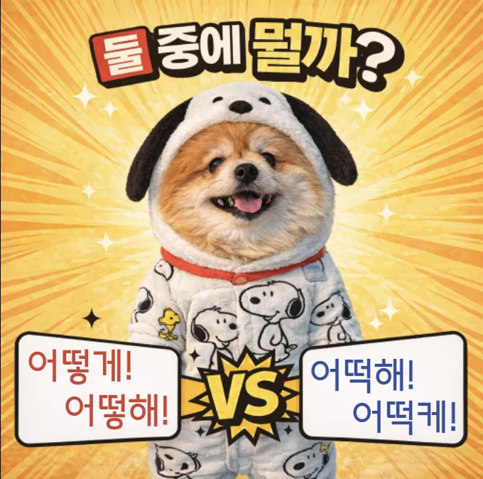 어떻게 vs 어떡해: 2026년까지 헷갈리지 않는 맞춤법 가이드