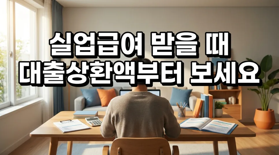 실업급여 수급 중 대출 상환액 관리 2026년 핵심 가이드