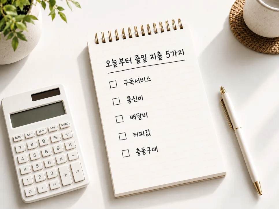 2026년 돈 모으는 비결: 절약 습관으로 재테크 시작하기 2
