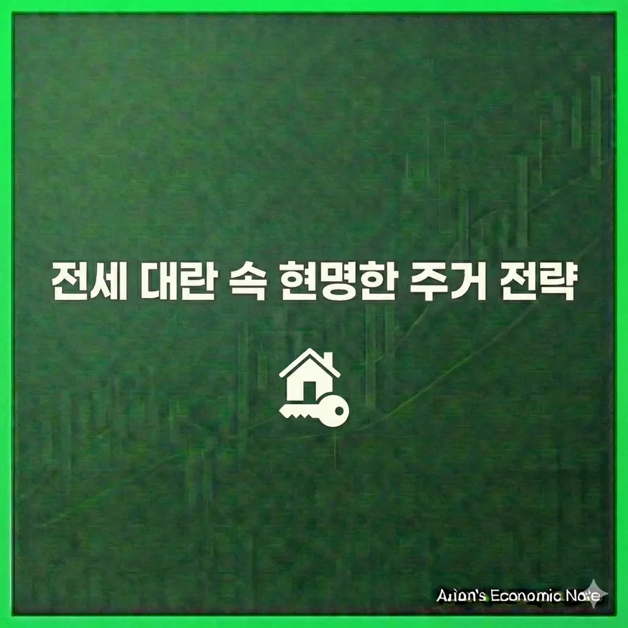 2026년 전세난 vs 월세 가속화: 실거주자 생존 전략