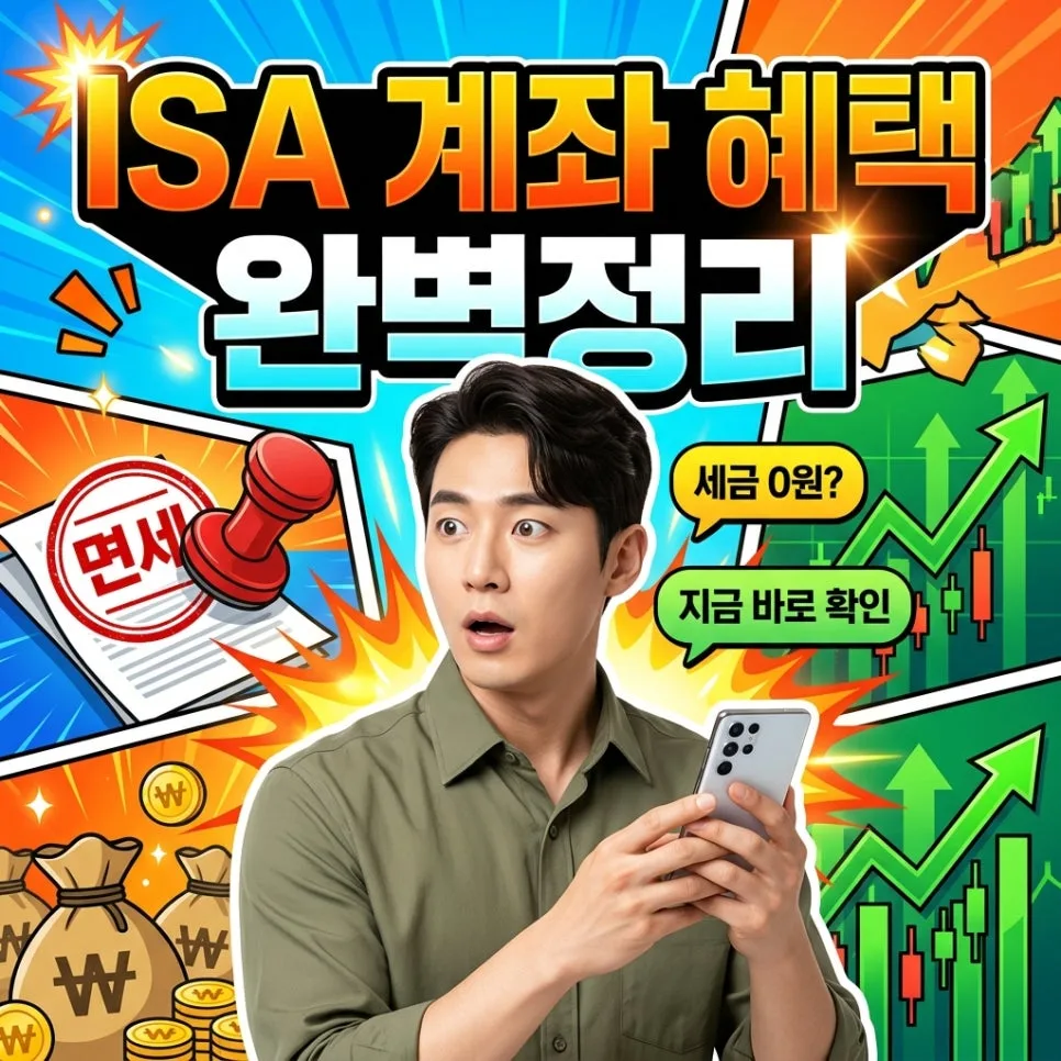 ISA 계좌 2026년 개설, 한도·혜택·증권사 비교 완벽 정리
