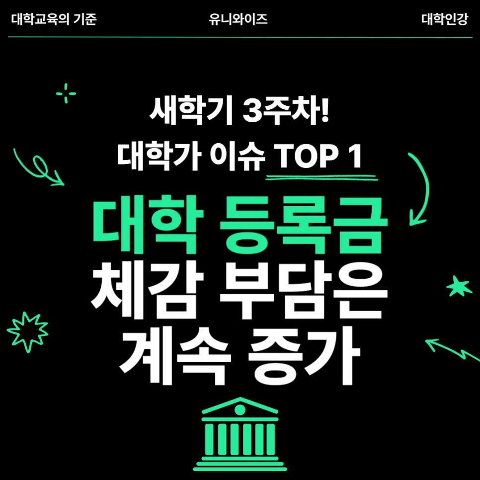 2026년 대학 이슈 TOP5: 등록금, 기숙사, AI 교육 변화 총정리