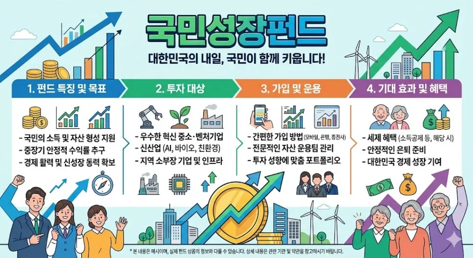 국민성장펀드 2026년 세금 혜택과 투자 전략 총정리