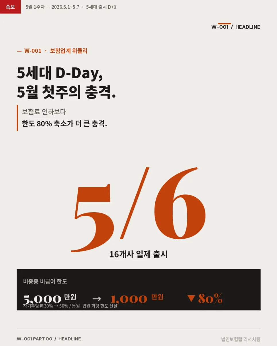 5세대 실손보험 출시 2026: 보험료 인하 vs 한도 축소, 무엇이 중요할까?