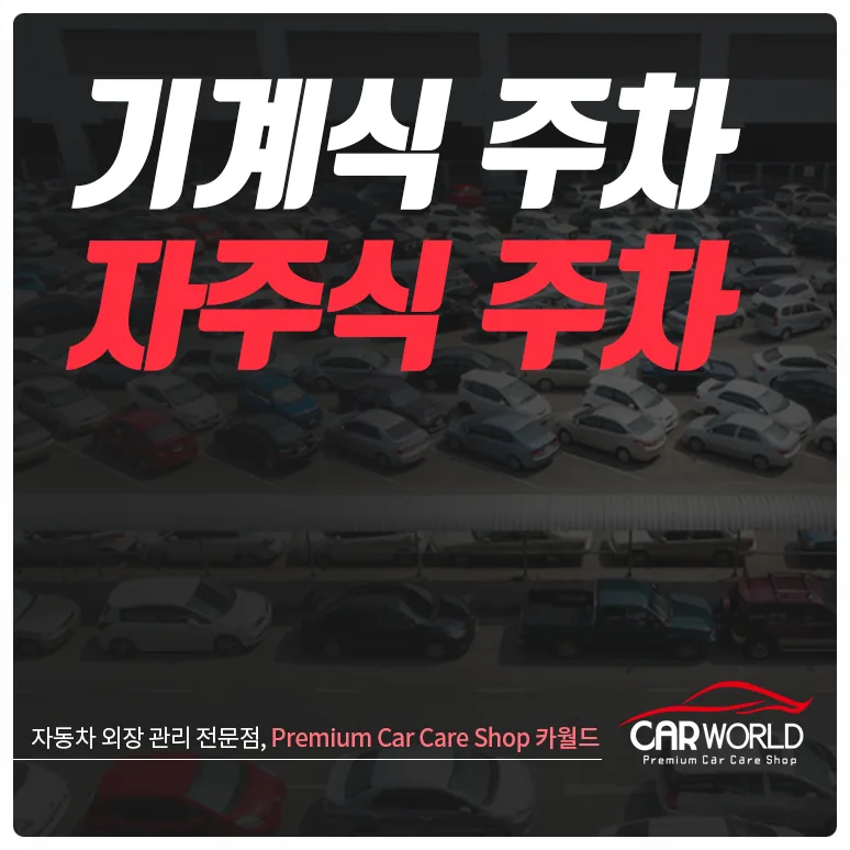 기계식 vs 자주식 주차 2026년 완벽 비교: 장단점 총정리