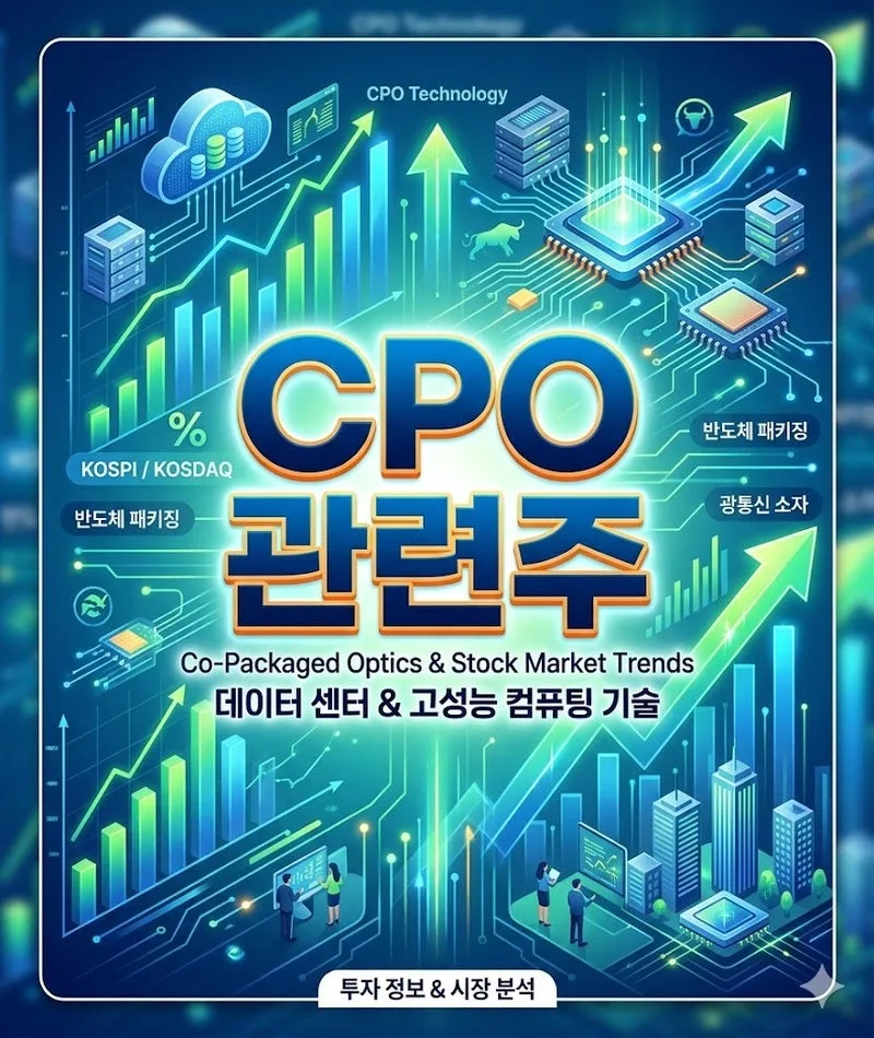 CPO 뜻과 관련주 2026: AI 데이터센터 핵심 기술 분석