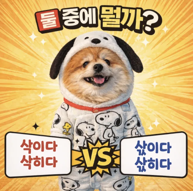 삭이다, 삭히다, 삯, 무엇이 맞을까? 2026년 맞춤법 완벽 정리