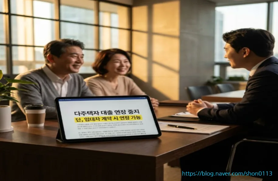 다주택자 주택담보대출 연장 금지 2026년 4월 17일 변경점 총정리