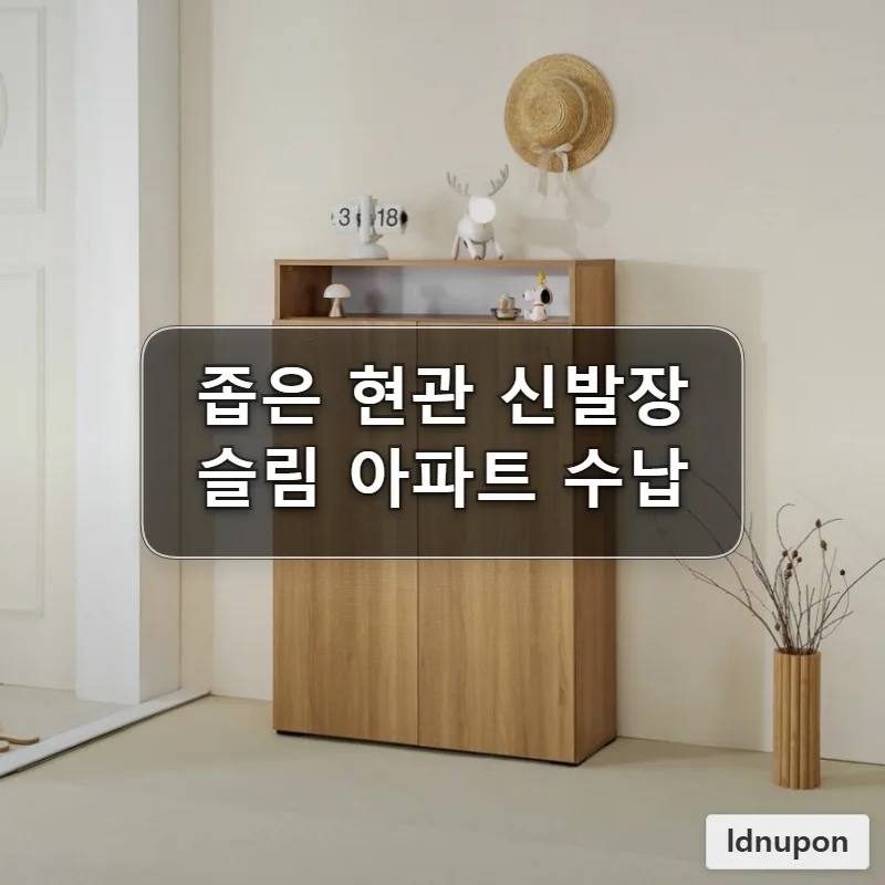 좁은 현관 신발장 2026: 슬림 아파트 맞춤 수납 솔루션 2