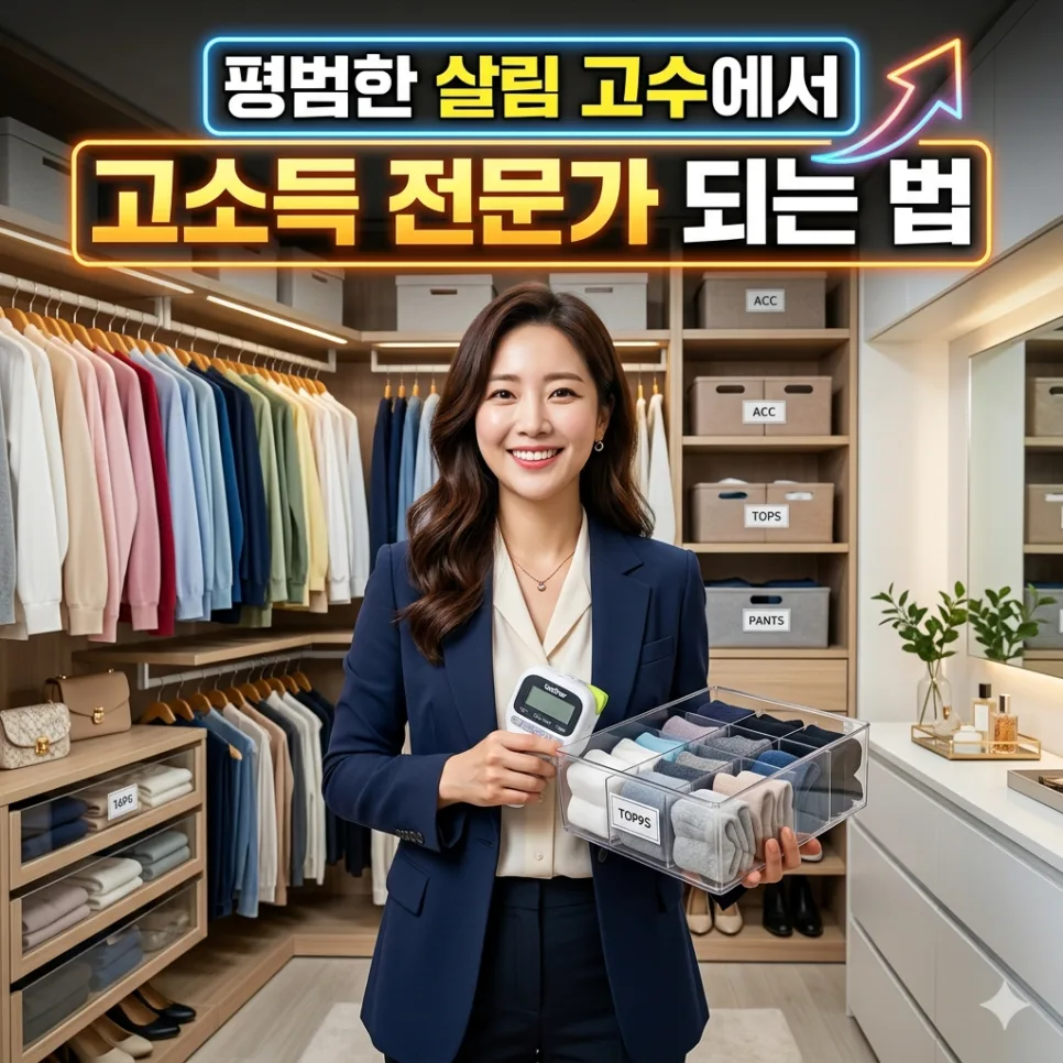 정리수납 전문가 자격증 2026: 취득부터 수익화까지 완벽 가이드