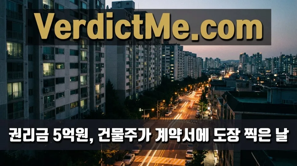 권리금 5억 계약, 건물주 도장 효력은? 2026년 판례 분석
