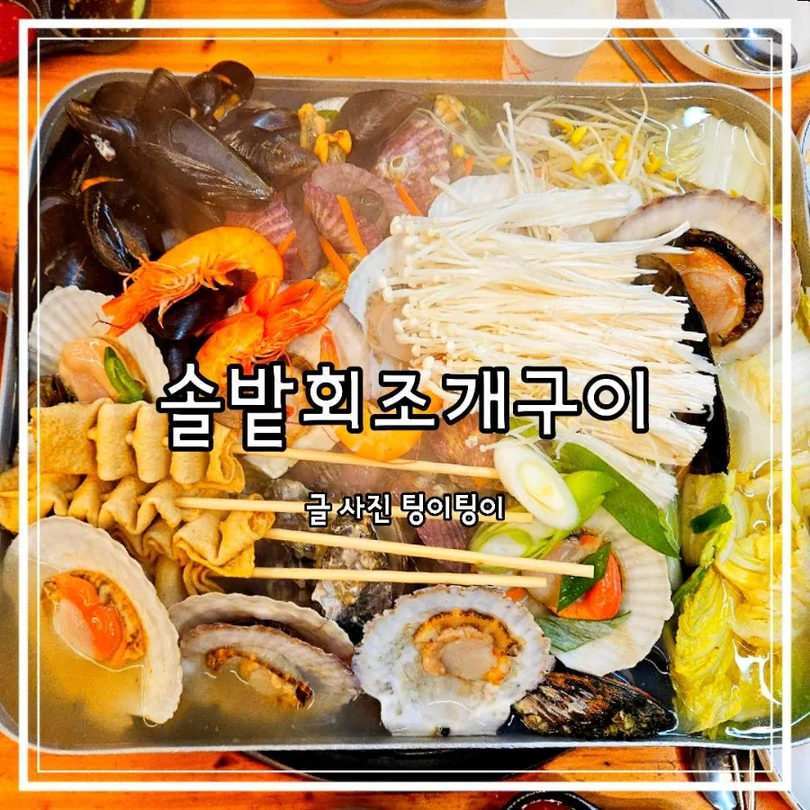 영종도 조개전골 2026: 솔밭회조개구이 비 오는 날 국물 맛집 후기