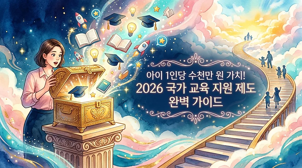 2026년 국가 교육 지원금, 우리 아이 미래 위한 필수 정보 총정리