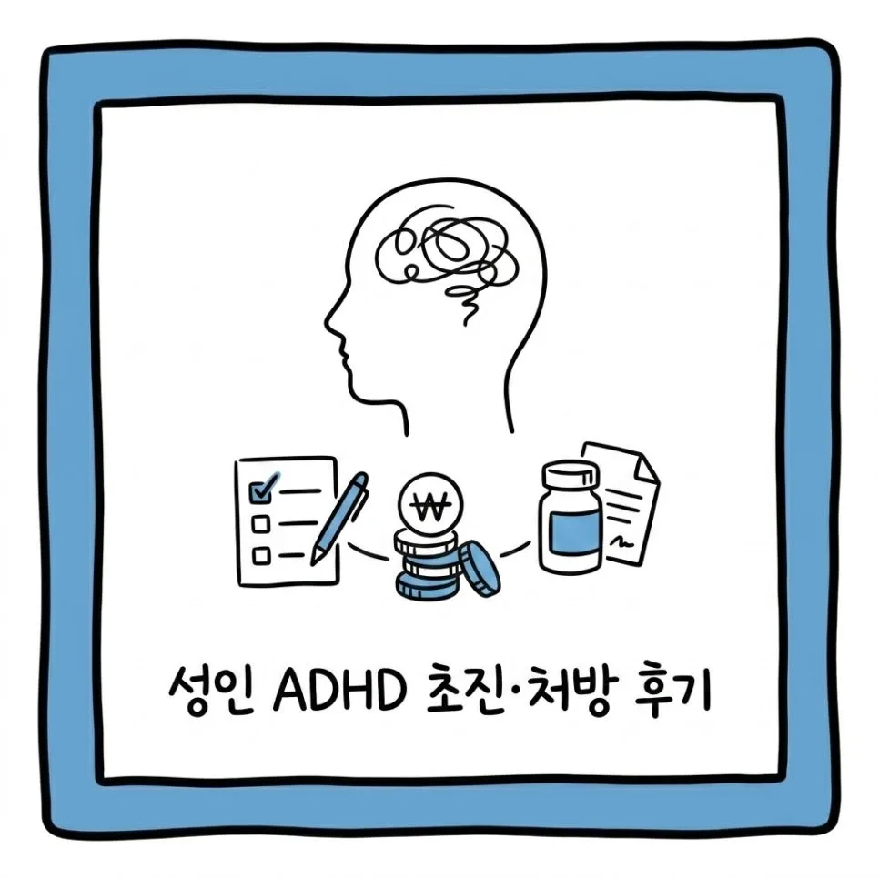 성인 ADHD 진단 비용과 약물 효과, 2026년 최신 후기