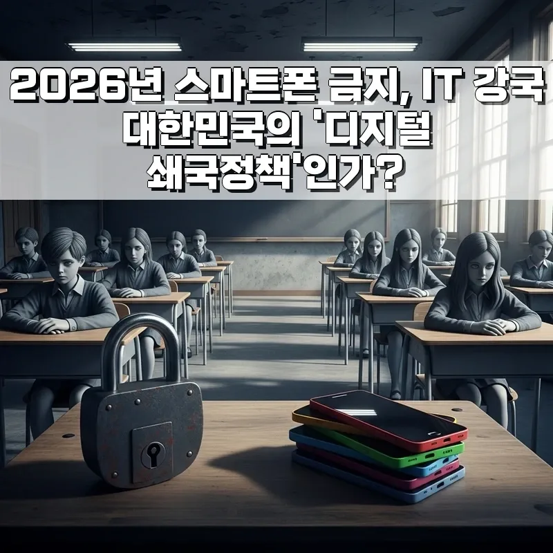 2026년 스마트폰 금지, 학생 인권 침해인가?