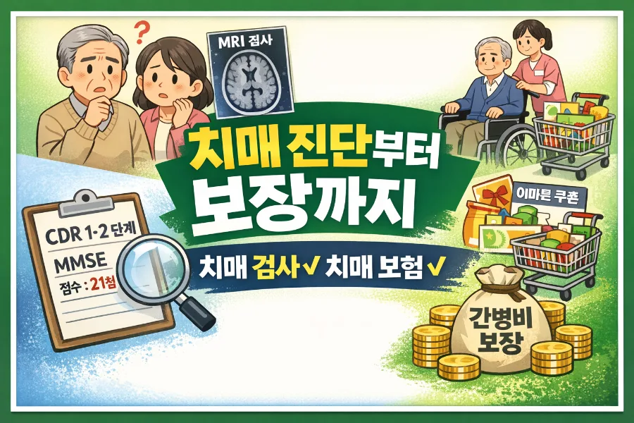 치매 진단 과정 2026: 검사부터 단계별 이해 및 보험 대비법