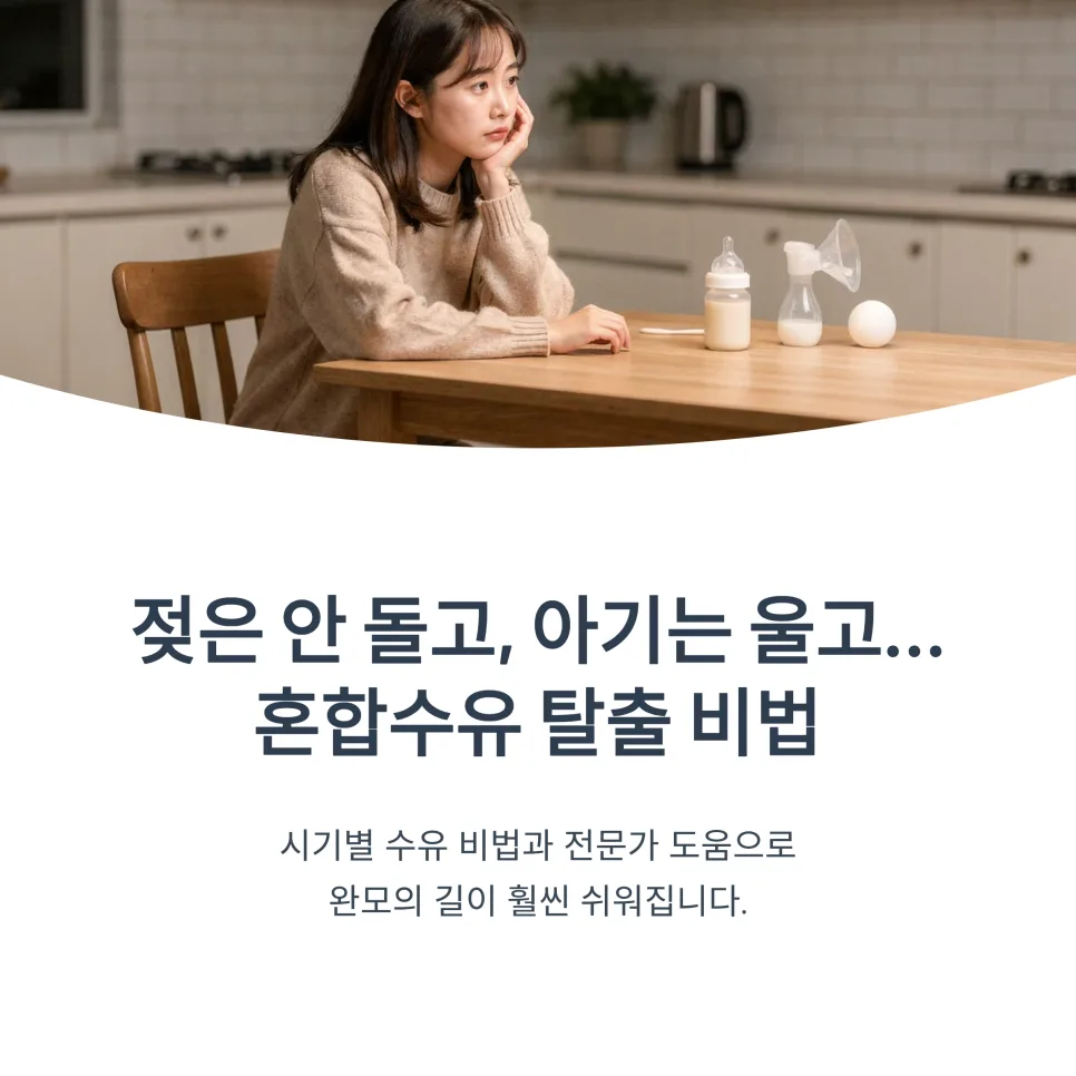 완모 성공 비법 2026: 시기별 모유수유 가이드 & 보험 청구 꿀팁