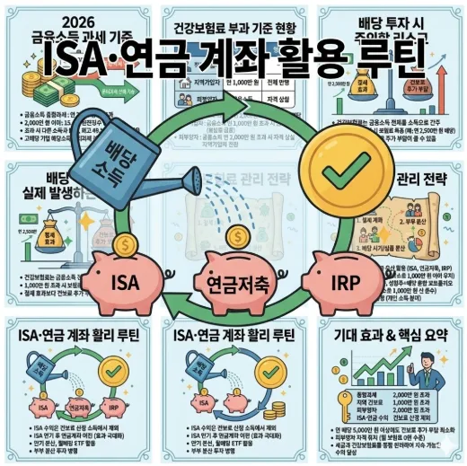 2026년 배당금 건보료 폭탄 피하는 법: 3가지 핵심 기준