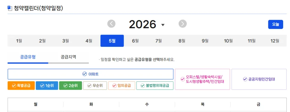 2026년 5월 2주차 신규 분양 아파트 총정리