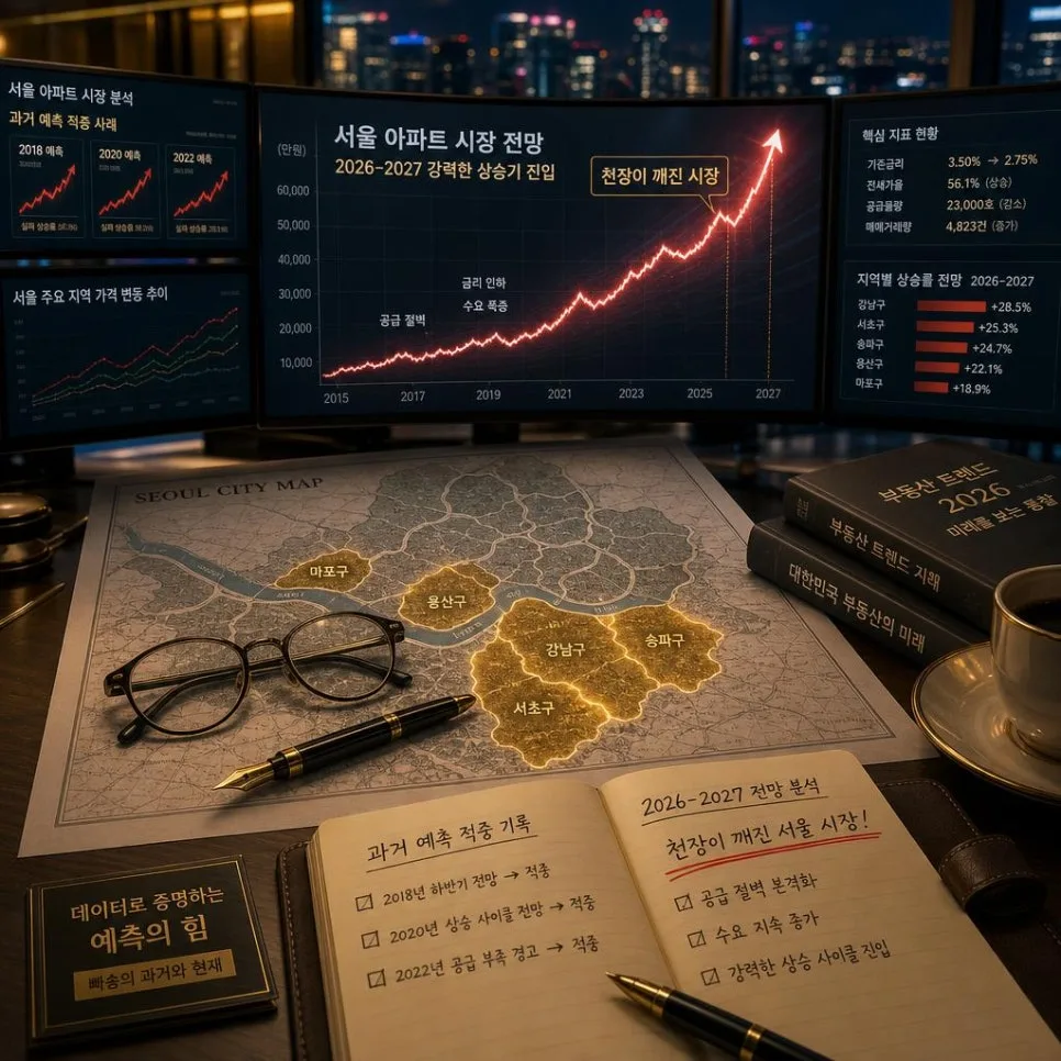 서울 아파트 평균 20억 시대 올까? 2026년 부동산 전망 분석 2