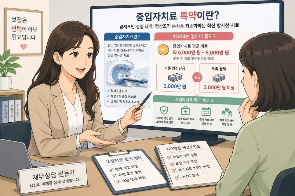 암보험 3천만원, 2026년에도 충분할까? 전문가 진단