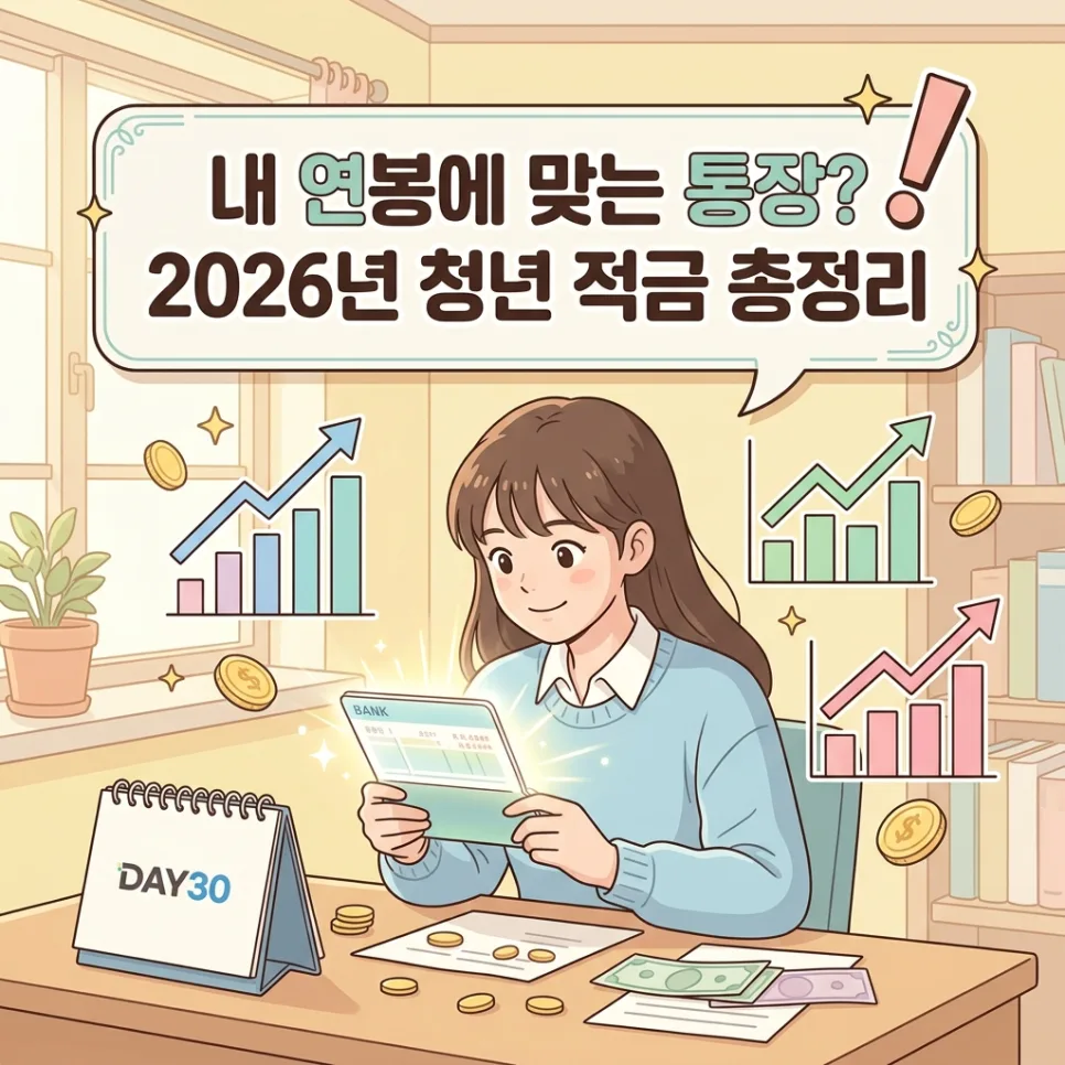 2026년 청년 적금 비교: 내게 맞는 정부 지원 상품은?