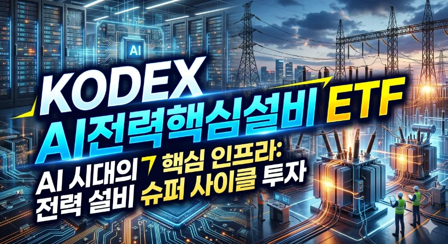 KODEX AI 전력 ETF 2026년 전망: AI 데이터센터 필수 인프라 분석