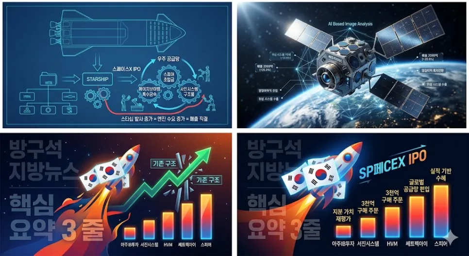 스페이스X IPO 수혜주 2026년 전망: 한국 공급망 핵심 기업 5곳 분석