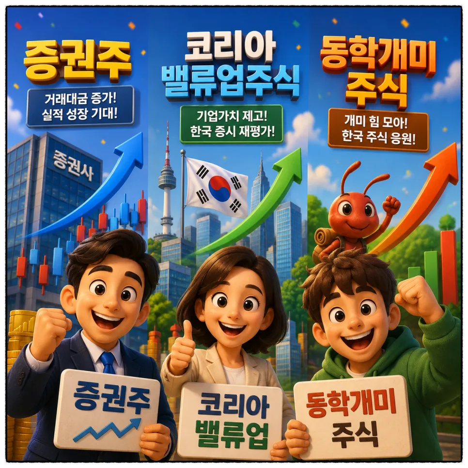 2026년 증권주 ETF, '김치계좌' 이슈로 외국인 유치 전망은?