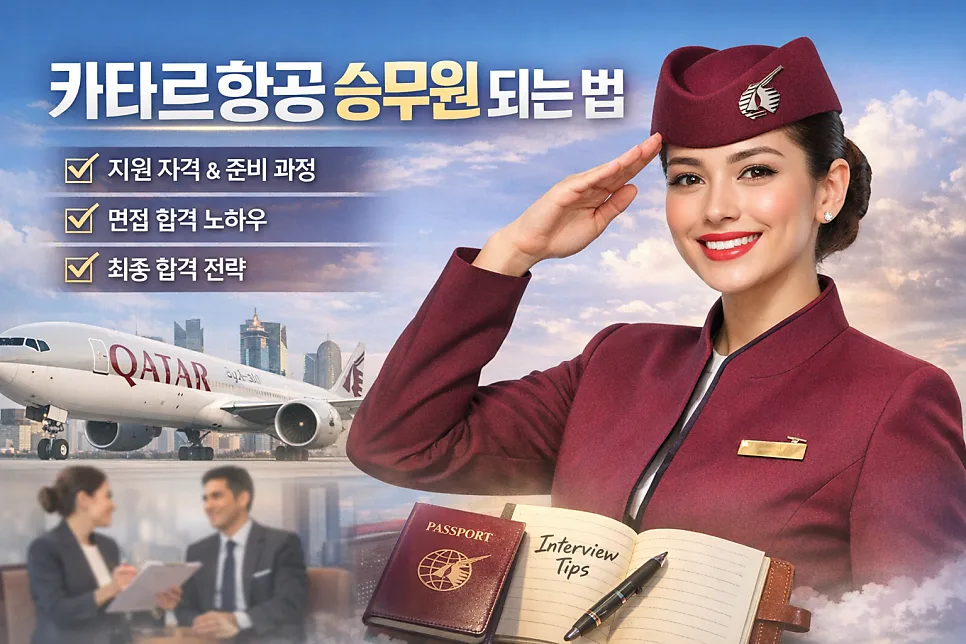 카타르항공 승무원 되는 법: 현실 준비부터 합격 전략 2026