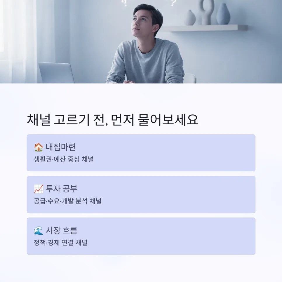 부동산 유튜브 채널 2026년 추천: 내 상황별 최적 채널 찾기 2