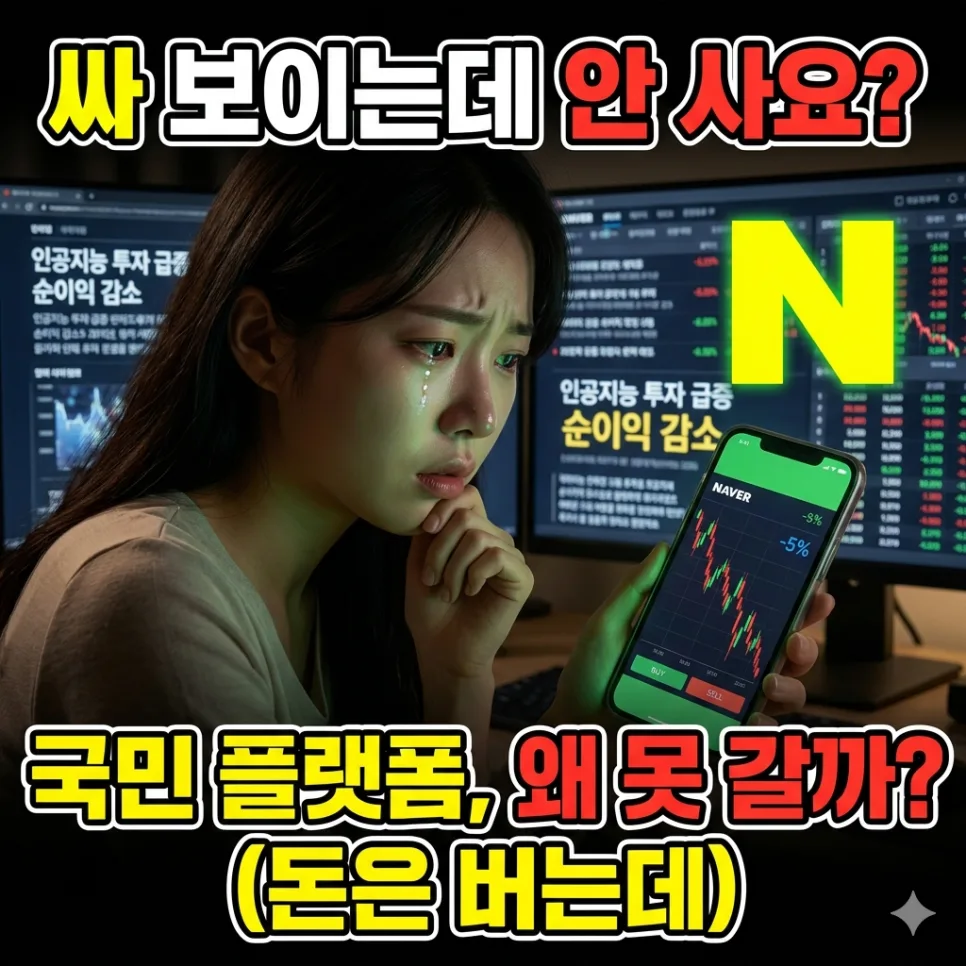 네이버 주가 전망 2026: AI 투자 비용 vs 성장 동력 분석