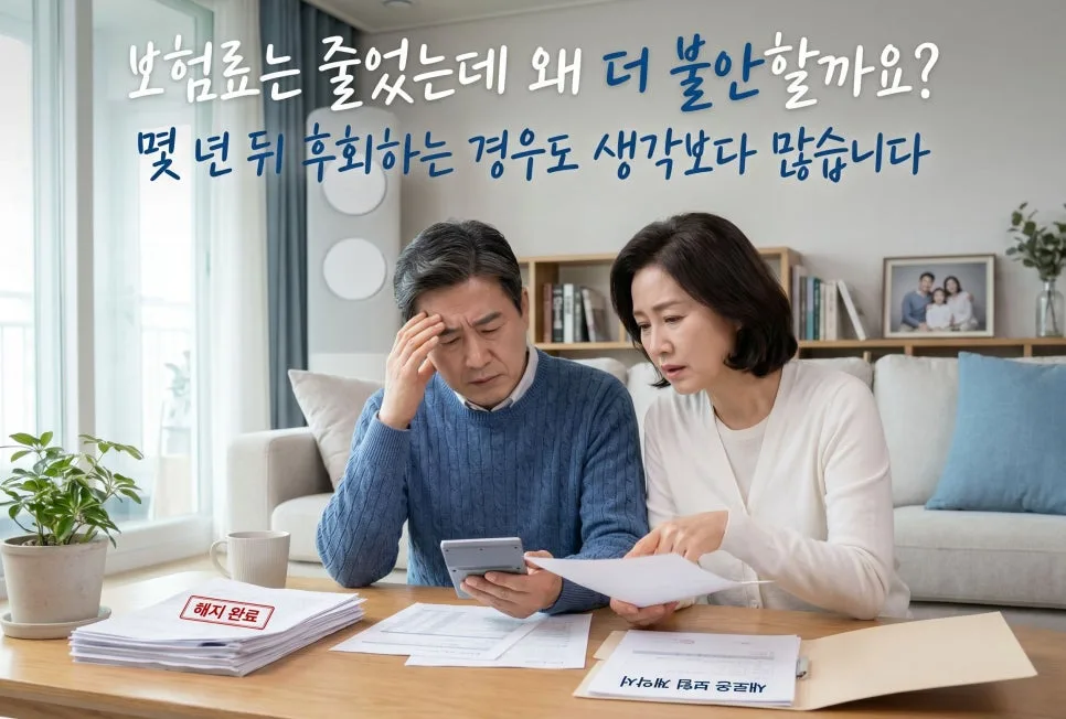 보험 리모델링 후회하는 사람들의 특징 2026년 총정리 2