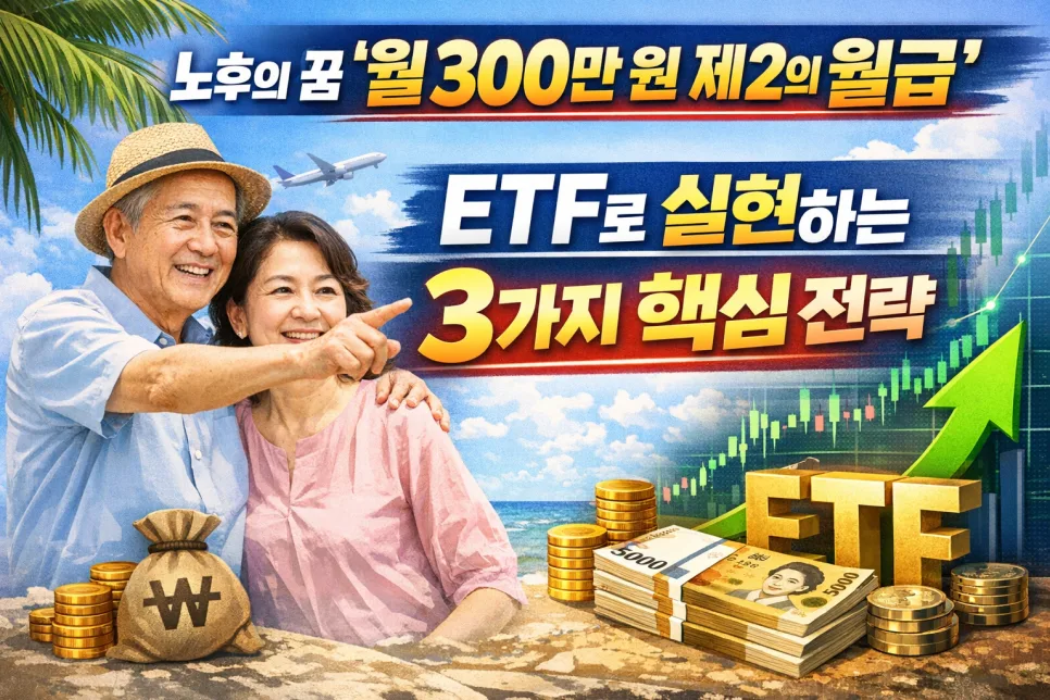 월 300만 원 연금, ETF로 만드는 현실 전략 2026