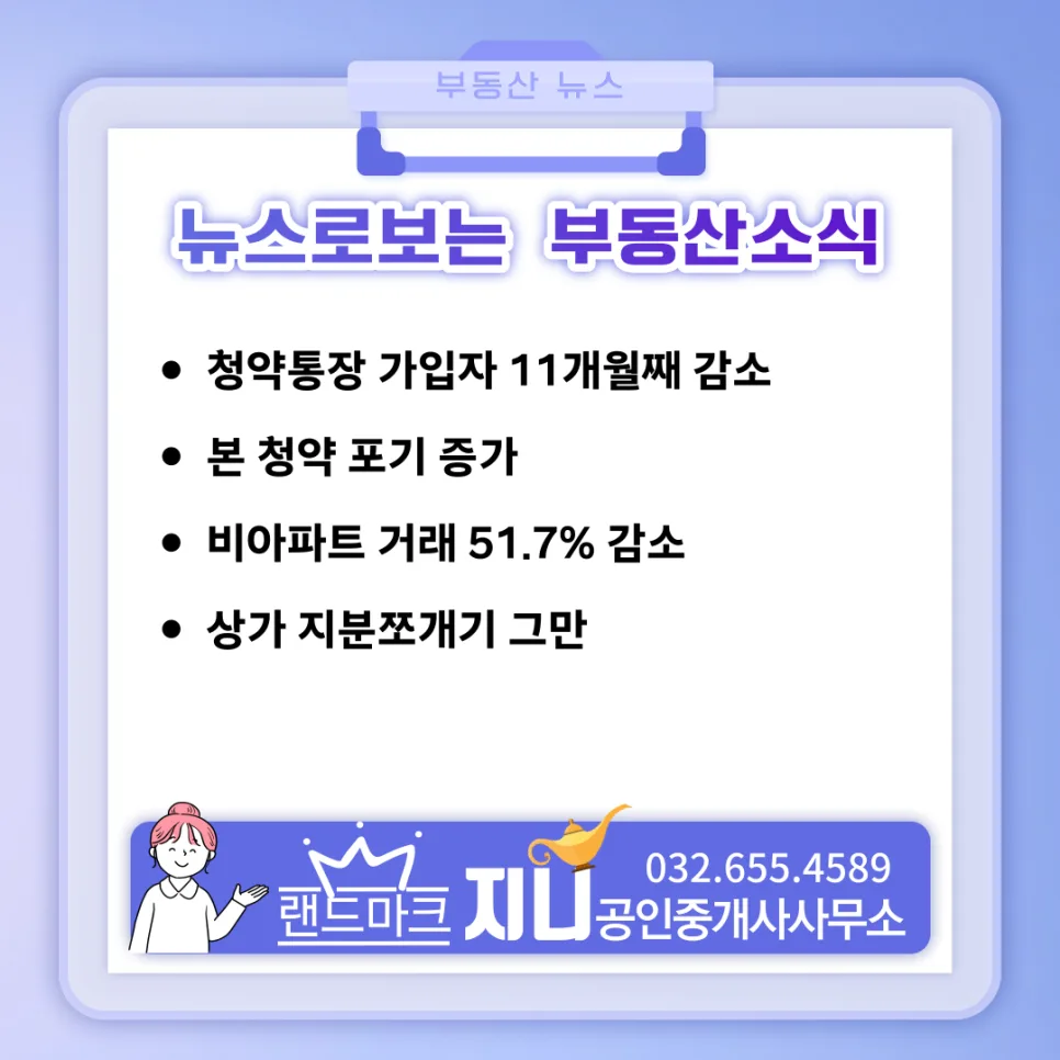 2026년 청약통장 가입자 급감 원인과 대안은?
