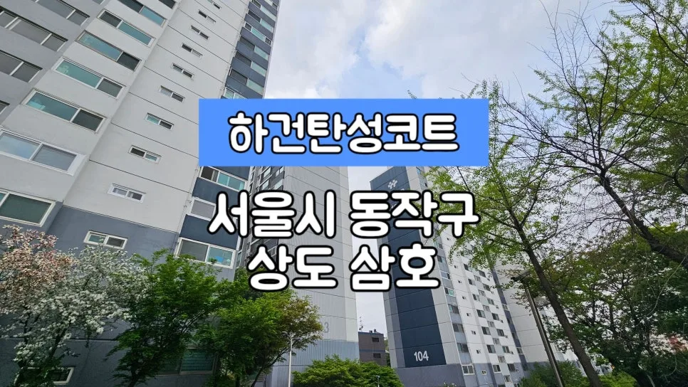 동작구 탄성코트 2026년, 상도 삼호 아파트 시공 후기 및 주의사항