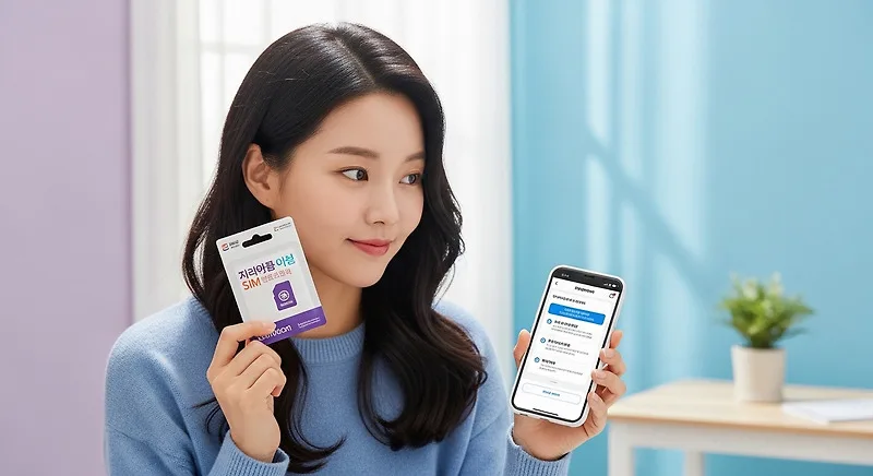 청주 선불폰 유심, 편의점 구매 후 셀프 개통 완벽 가이드