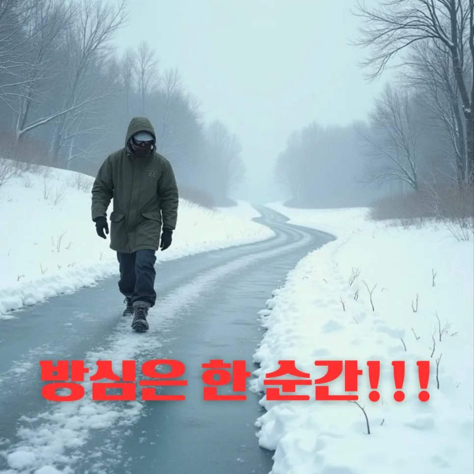 빙판길 낙상 사고 예방 2026: 안전 보행 꿀팁 총정리