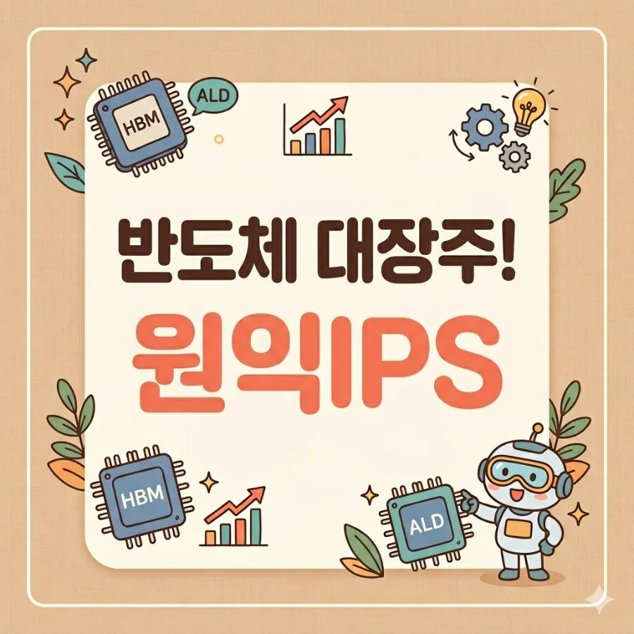 원익IPS, 반도체 공정 설계자 기술력 2026년 분석