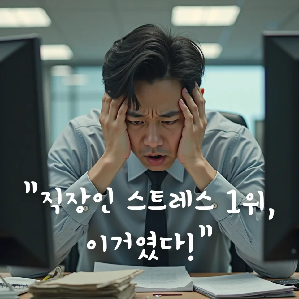 직장인 스트레스 원인과 극복법 2026: 전문가가 밝히는 핵심 솔루션