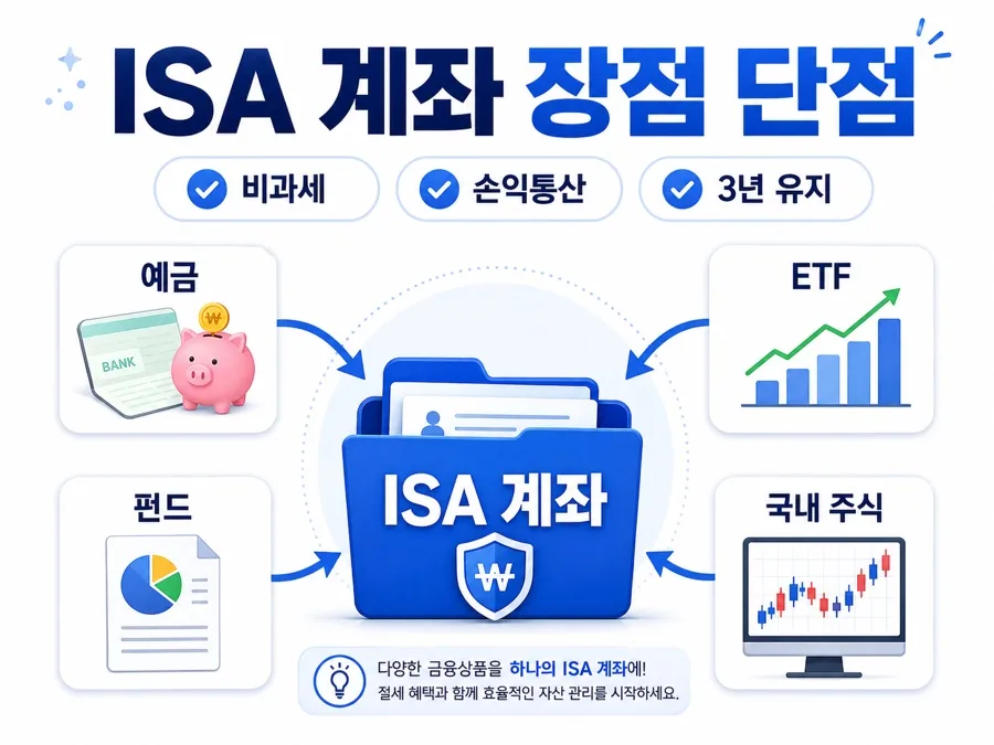 ISA 계좌, 2026년 세금 절약 효과 및 가입 조건 완벽 분석 2
