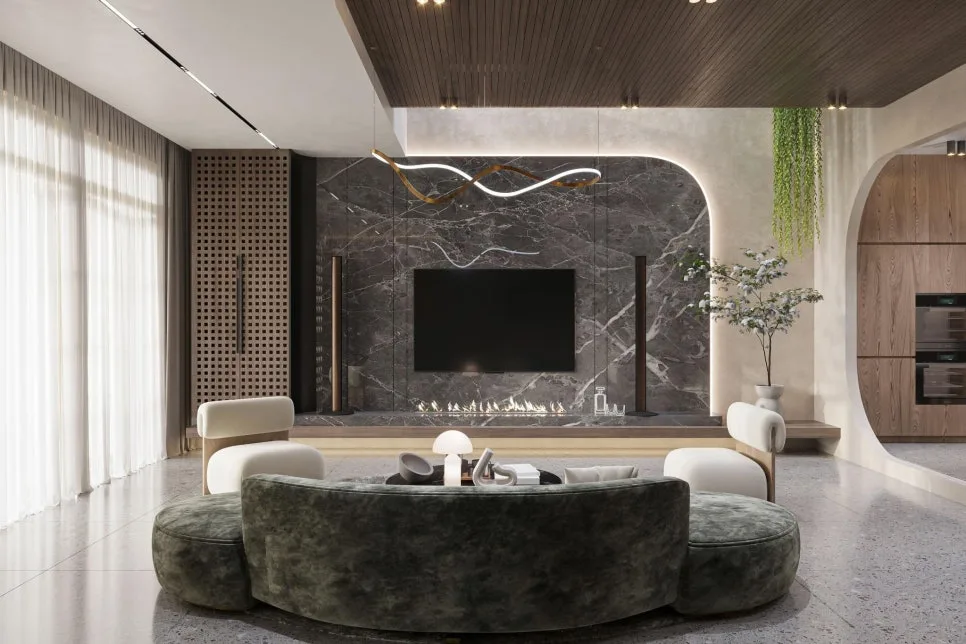 Korean Marble Interior Design 2026: Natural vs. Engineered Stone