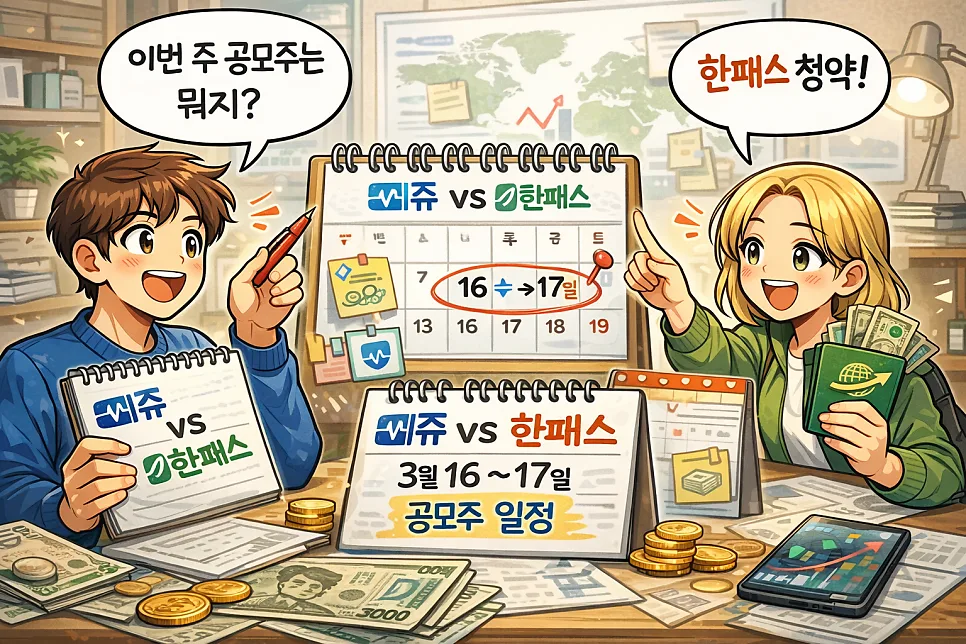 2026년 공모주 청약: 메쥬 vs 한패스, 투자 전 반드시 알아야 할 5가지