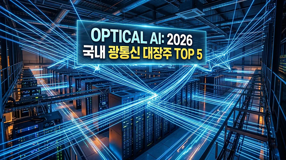 AI 데이터센터 광통신 대장주 2026년 전망: TOP 5 분석