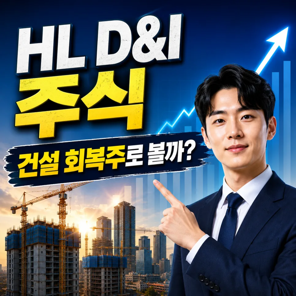 HL D&I 주가 전망: 6조 수주잔고와 실적 성장 가능성 2026