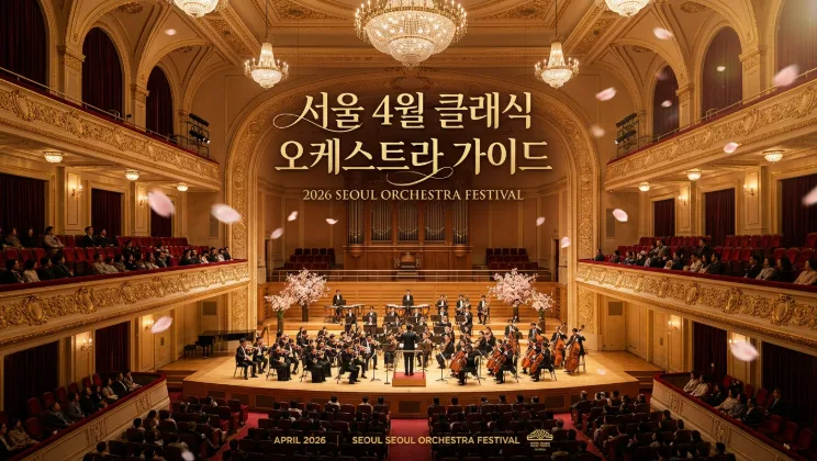 2026년 4월 서울 클래식 오케스트라 공연 총정리: 예술의전당 축제 및 추천 일정